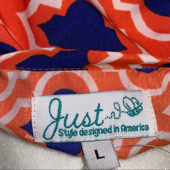 Just Style Designed in America Preppy Shift Dress - Picture 5 of 6